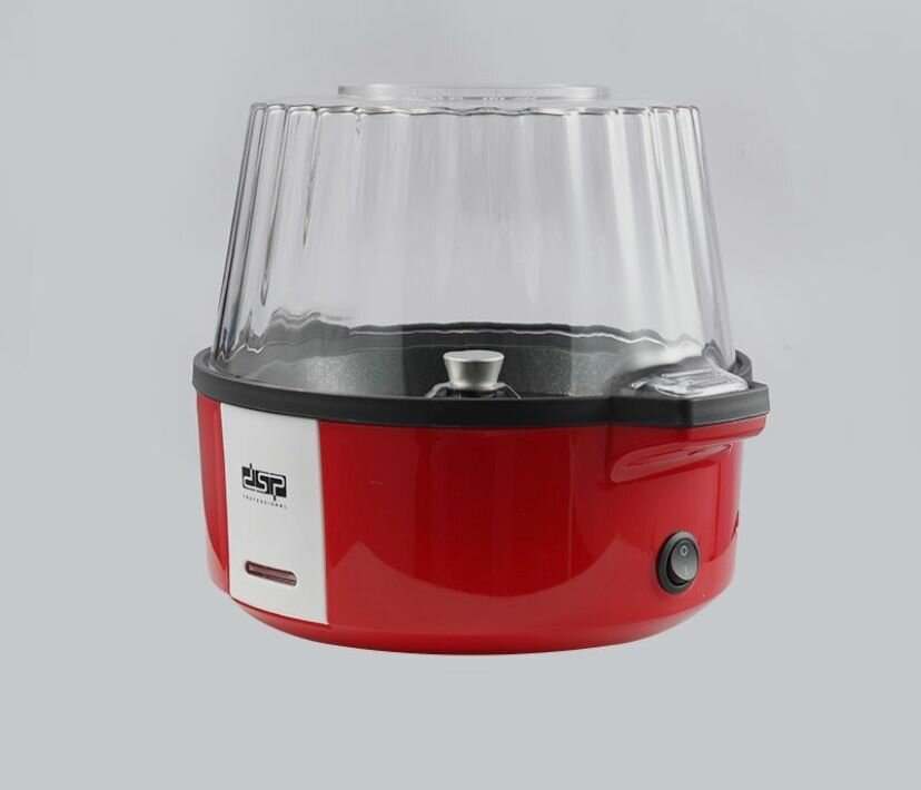 Аппарат для приготовления попкорна DSP KA-2023/ красный - фотография № 4