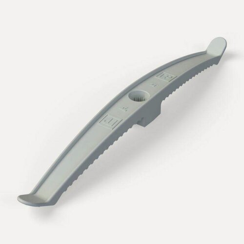 Изображение товара Держатель кабеля двусторонний для прямого монтажа (уп.20шт) сер. Промрукав PR13.0382