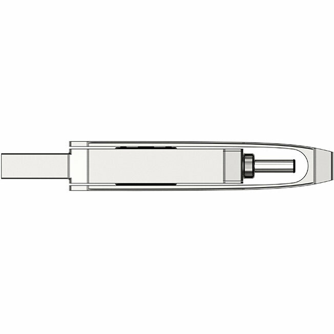 Флешка Netac U782С 128 Гб Light Silver — фото 14