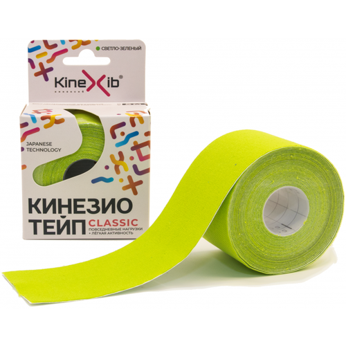 фото Кинезио-тейп kinexib (5м*5см) светло-зеленый
