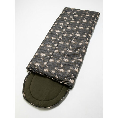 Спальный мешок HUNTSMAN Аляска цвет КМФ ткань Оксфорд RADOTEX 350 гр - -15 С 490000₽