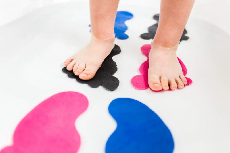 Everyday Baby Коврик для ванной с индикатором температуры, синий - фото №6