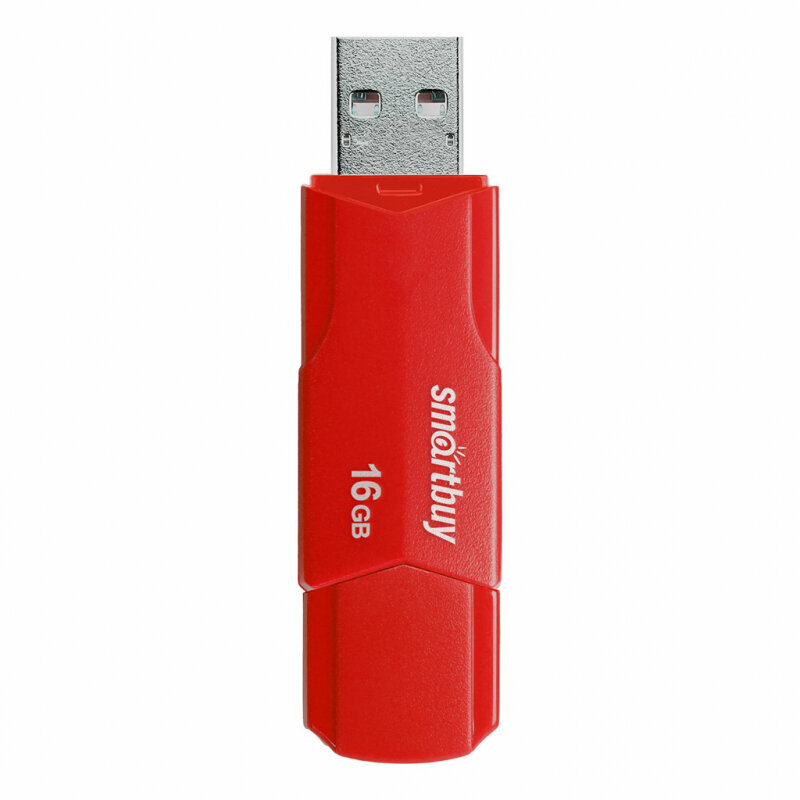 USB 16GB SmartBuy Clue красный