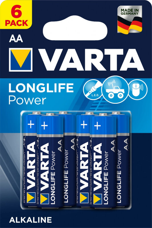 Батарейка VARTA LONGLIFE Power AA