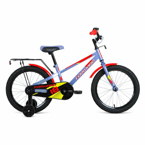FORWARD Детский велосипед METEOR 18 18 1 ск 2022 серыйкрасный IBK22FW18266 697000₽