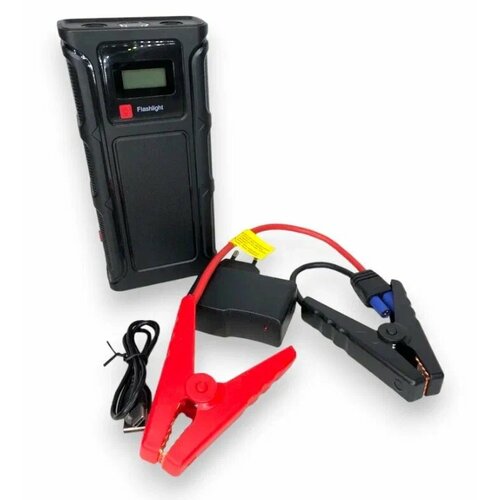 Зарядно-пусковое портативное устройство Jump Starter,15000 mAh, пуск. ток=800A, пик. ток=1600А,12 А/ч