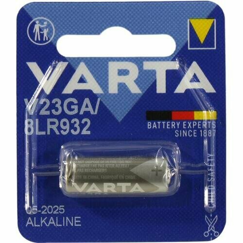 Батарейки Varta V23GA/8LR932 10pc pkcell 23a 12v battery dry alkaline battery 23a e 21 23 a23 23g a mn21 for doorbell car alarm walkman car remote control