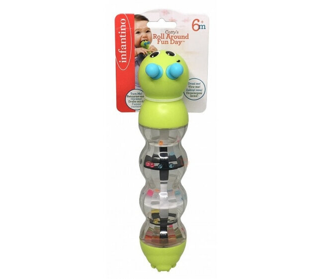 Вращающаяся игрушка Infantino Гусеница Кэтти 216269