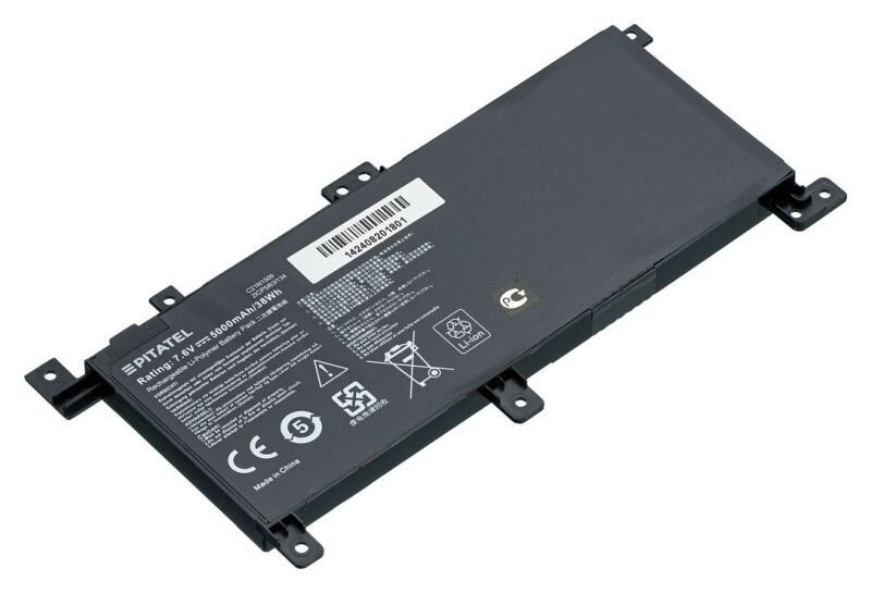 Аккумулятор Pitatel для Asus X556 Vivobook X556 (0B200-01750000 C21N1509)