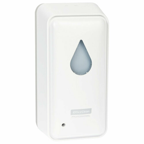 Дозатор для жидкого мыла Officeclean Professional, сенсорный, белый, наливной, пенный, 1 л