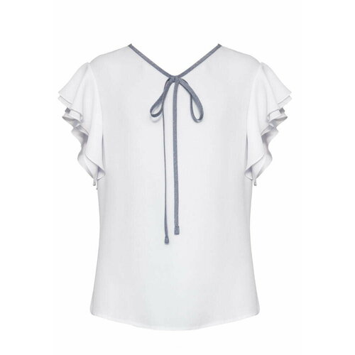 Школьная блуза SLY, размер 152, белый