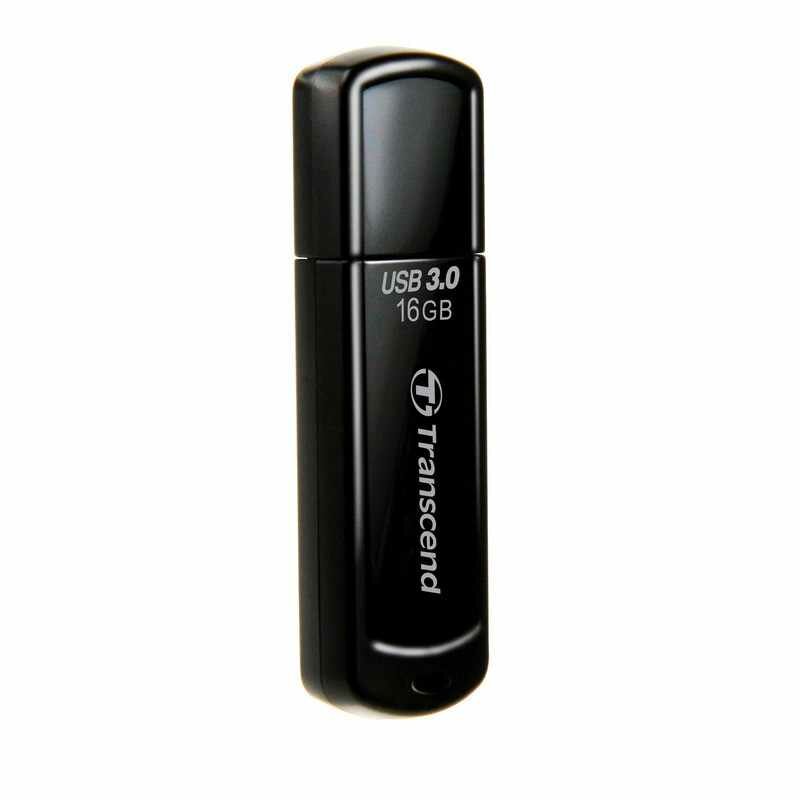 Флеш-память Transcend JetFlash 700, 16Gb, USB 3.1 G1, чер, TS16GJF700 — фото 1