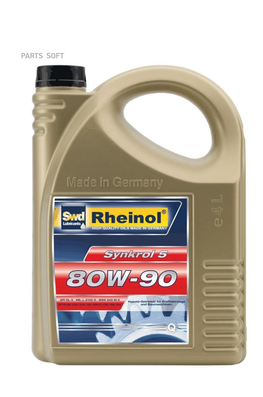 SWD RHEINOL 32555,480 Транс. масо Synkrol 5 80w90 мин. (4)