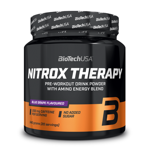 BioTechUSA Nitrox Therapy 340 гр, голубой виноград