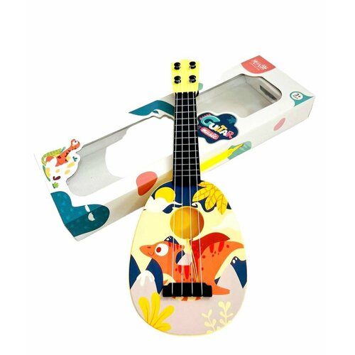 Гавайская гитара укулеле с динозавриком 950₽