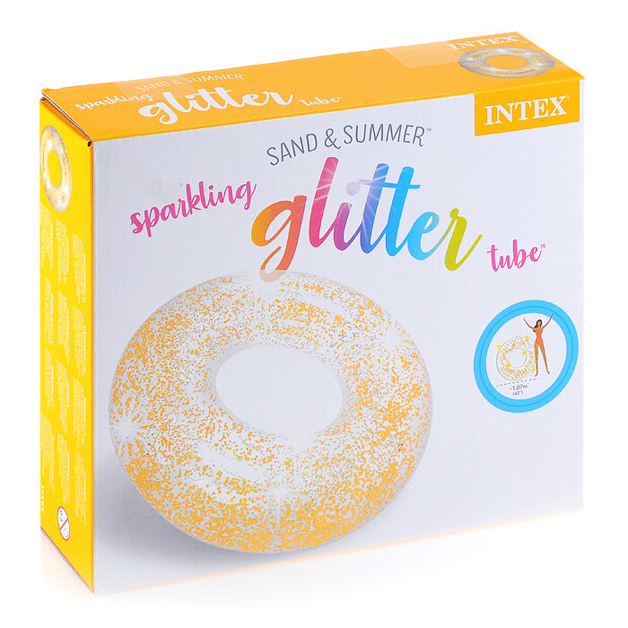 Надувной круг Intex "Sparkling Glitter", 107х27см (в ассорт.) - фото №6