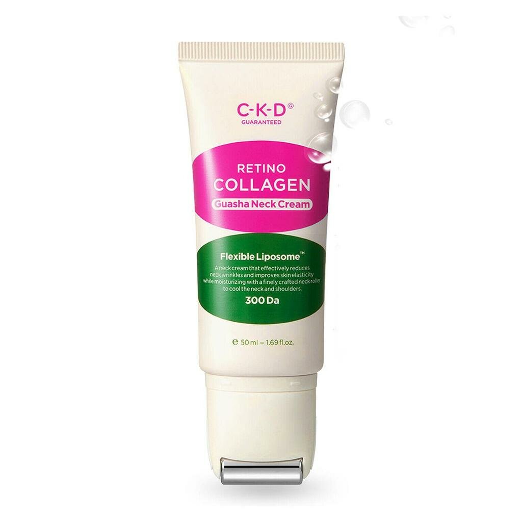 CKD Крем для шеи омолаживающий - Retino collagen small molecule 300 guasha neck cream, 50мл