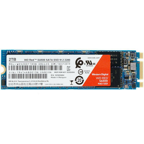 SSD накопитель WD Red SA500 2Тб, M.2 2280, SATA III - фото №13