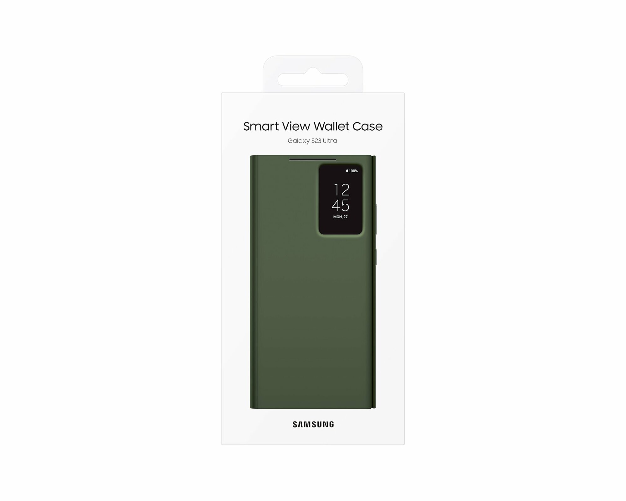 Чехол-книжка Samsung Smart View Wallet Case для Samsung Galaxy S23 Ultra (EF-ZS918CBEGRU), черный - фото №10