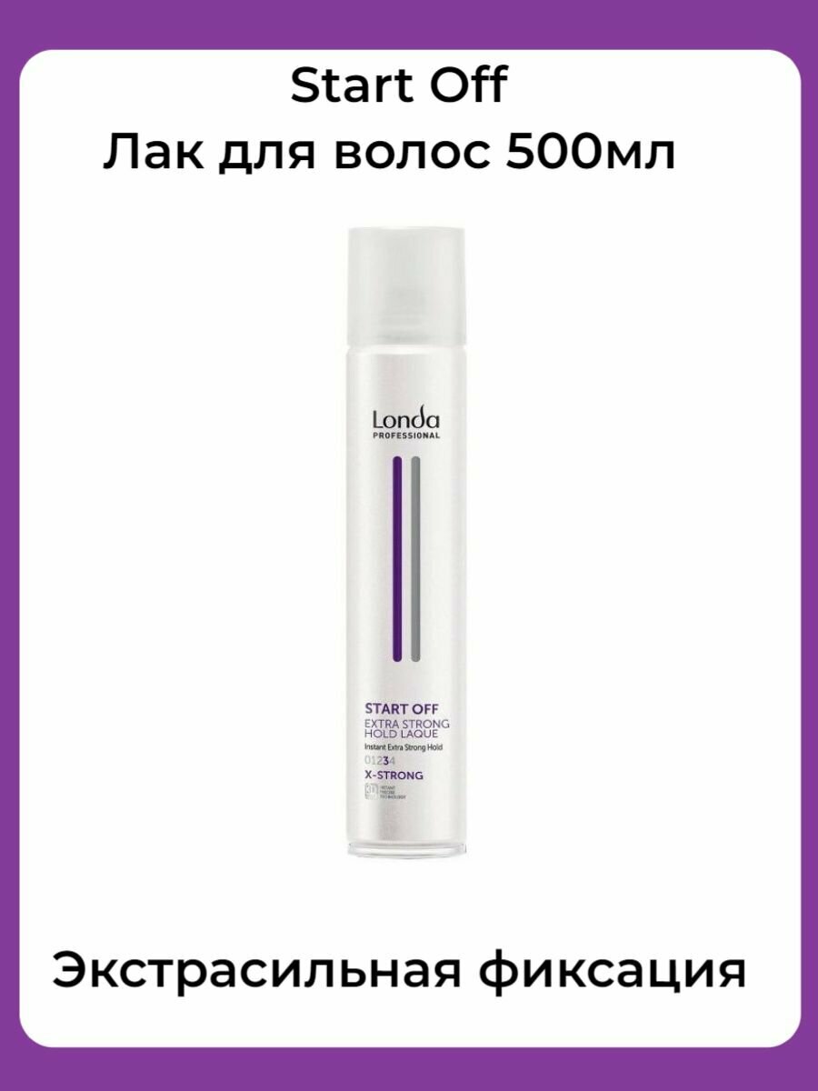 Londa Professional ЛАК для волос экстрасильной фиксации 500 мл. Start OFF