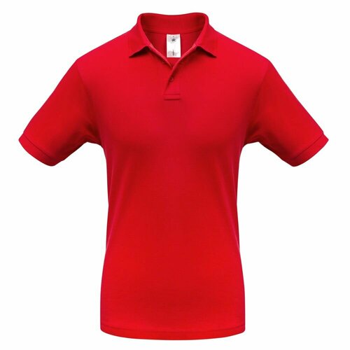 рубашка поло salmo 02 р m Поло B&C collection, размер M, красный