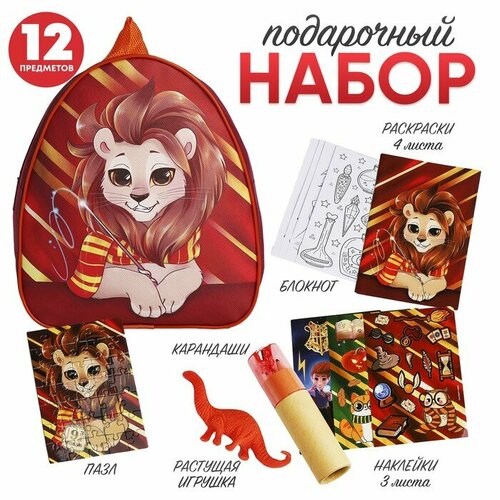 Подарочный набор с рюкзаком для детей Мир магии 1370₽