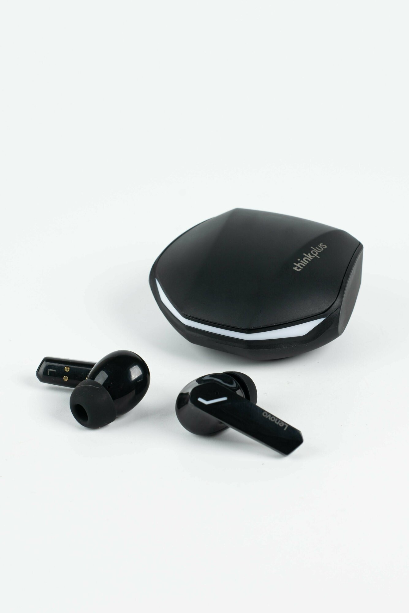 Беспроводные наушники Lenovo GM2 Pro, черные — фото 13