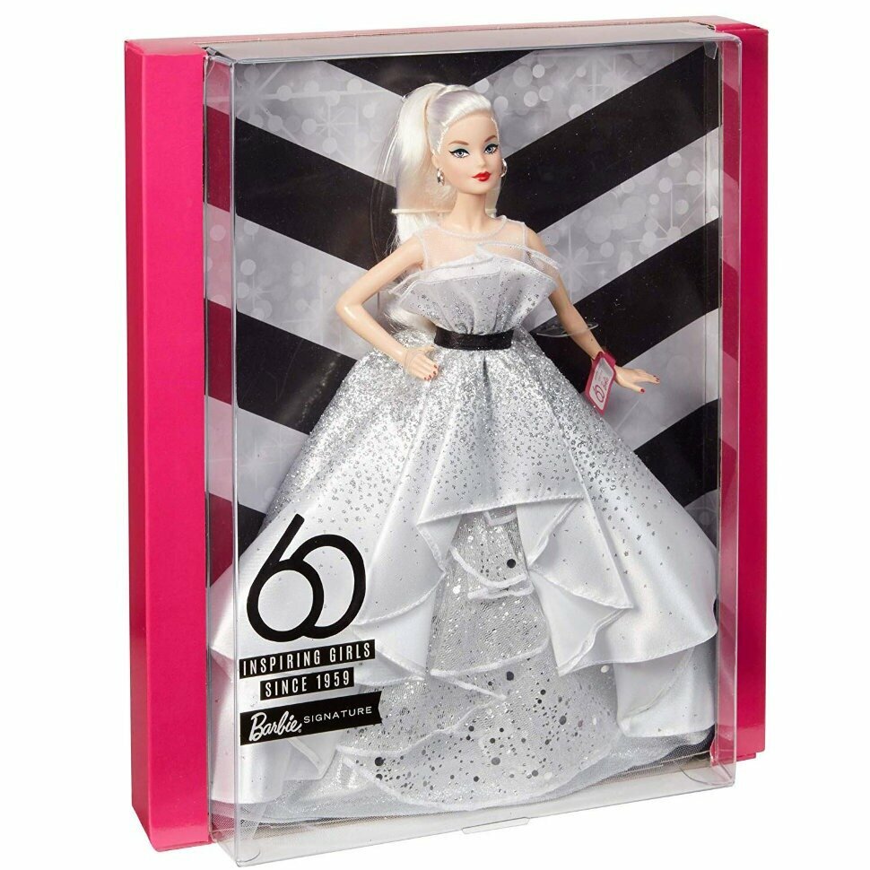 Кукла Barbie 60th Anniversary Barbie Алмазный юбилей Барби, FXD88