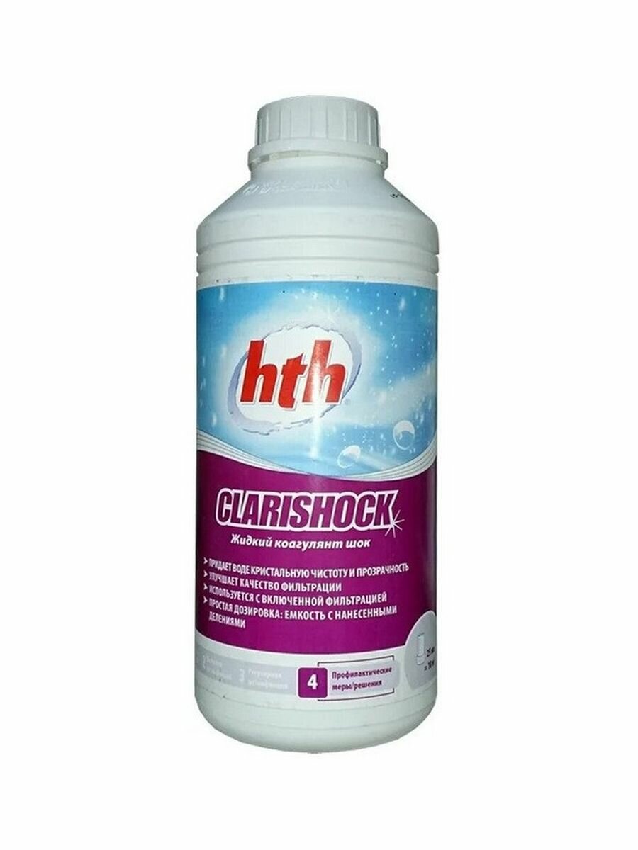 Коагулянт шок жидкий 1 л, CLARISHOCK