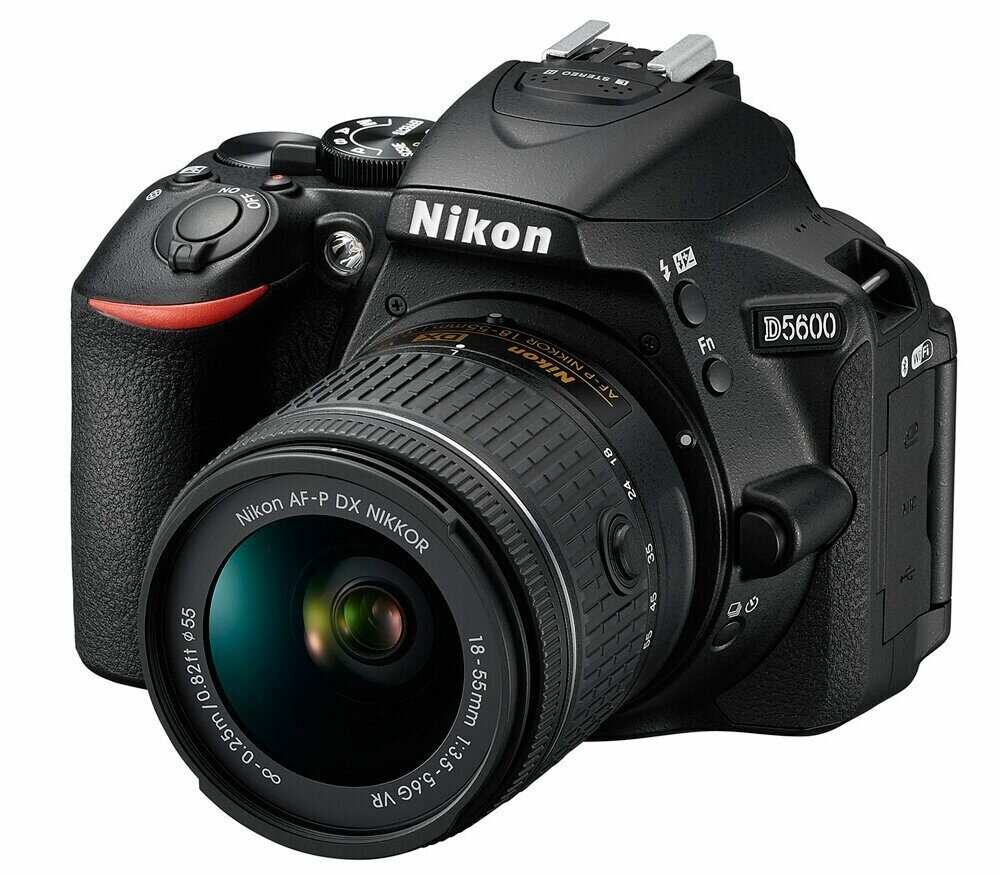 Зеркальный фотоаппарат Nikon D5600 Kit AF-P 18-55mm DX VR