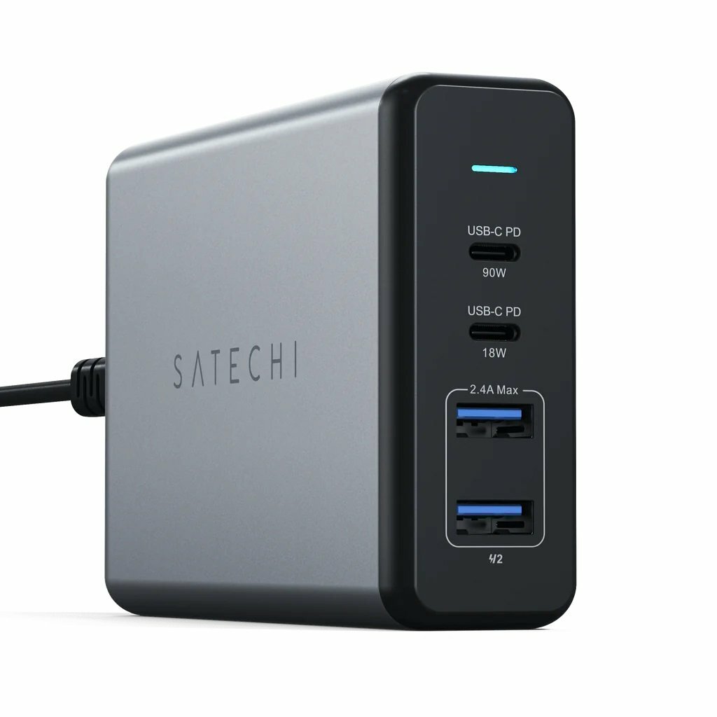 Сетевое зарядное устройство Satechi ST-TC108WM (Space Grey) - фото №13