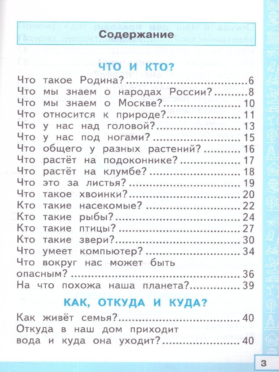 Окружающий мир. 1 класс. Тренажёр. К учебнику А. А. Плешакова. ФГОС - фото №1