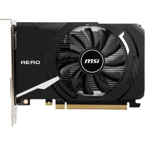 Видеокарта PCIE16 GTX1650 4GB GDDR6 GTX 1650 D6 VENTUS XS OCV3 MSI