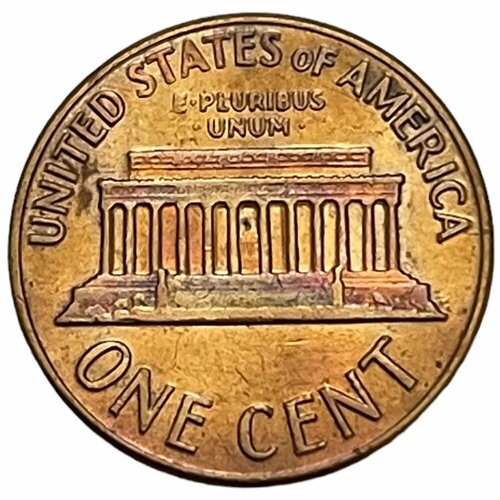 США 1 цент 1971 г. (Memorial Cent, Линкольн) (D) сша 1 цент 1971 г memorial cent линкольн d