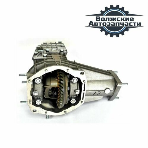 Редуктор переднего моста 21214 с главной парой 2101 передаточное число 4.3 (43/10), 24 шлица, стандартный дифференциал