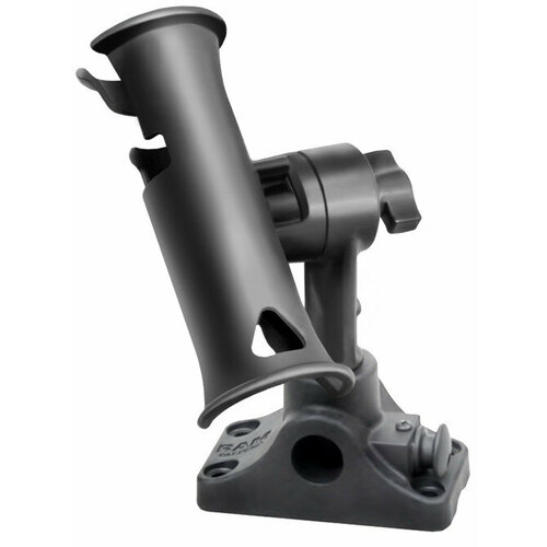 фото Rap-390-sbmpu ram tube jr. держатель стержня с переборкой / основанием с плоской поверхностью ram mounts