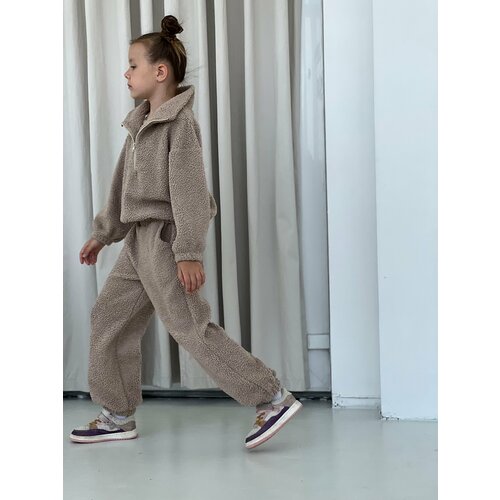 Брюки карго  LUCHE, размер 104, бежевый