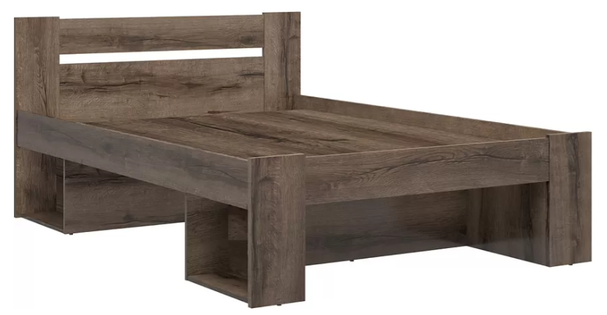 фото Кровать LOZ3S/140 Непо (дуб монастырский)