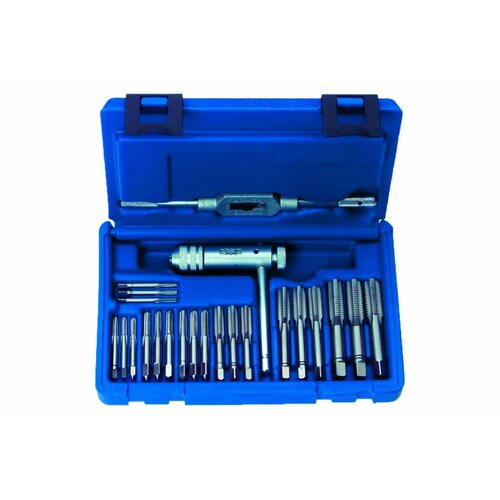 Набор резьбонарезного инструмента No KH48 HSS, 23 пр. 5pcs lot spiral fluted machine screw tap m3 m4 m5 m6 m8 spiral pointed taps thread tap drill titanium coated