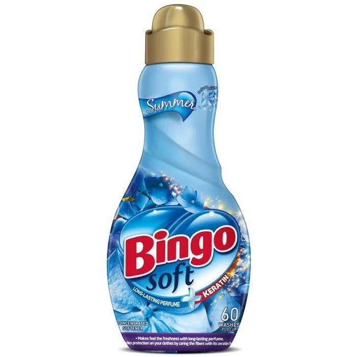 фото Кондиционер для белья Bingo Soft SUMMER (Лето) 1440 мл