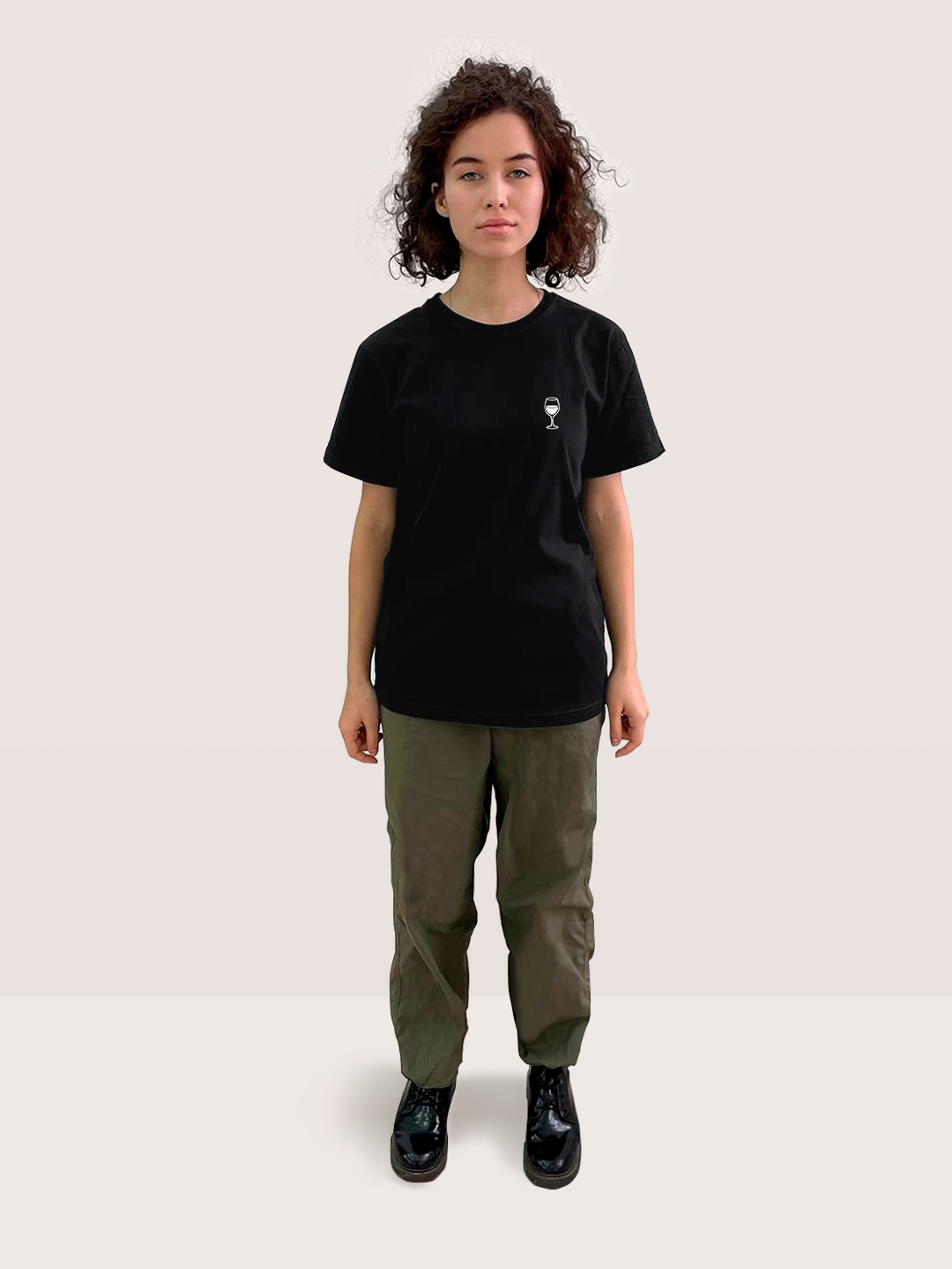 Футболка minimal trend, размер 2XS, черный