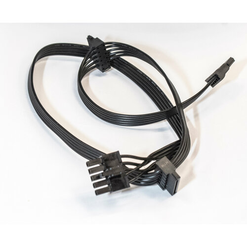 кабели удлинители для блока питания cooler master extension cable kit pvc black cma nest16xxbk1 gl Кабель питания SATA для Cooler Master 5 pin