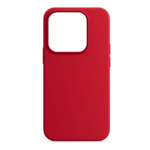 Накладка силикон Silicone Case для iPhone 14 Pro Max Красный
