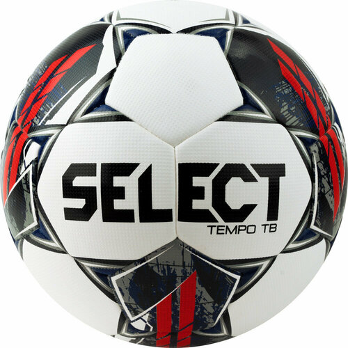 Мяч футбольный SELECT Tempo TB V23, 0574060001, размер 4 мяч для футбола select tempo tb v23 white red 4