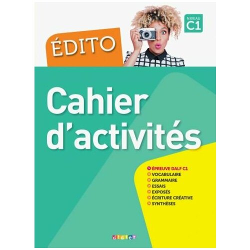 Marion Alcaraz - Edito C1 - Cahier