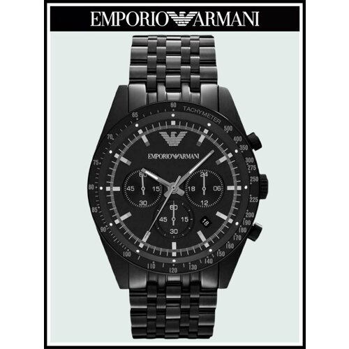 фото Наручные часы emporio armani, черный