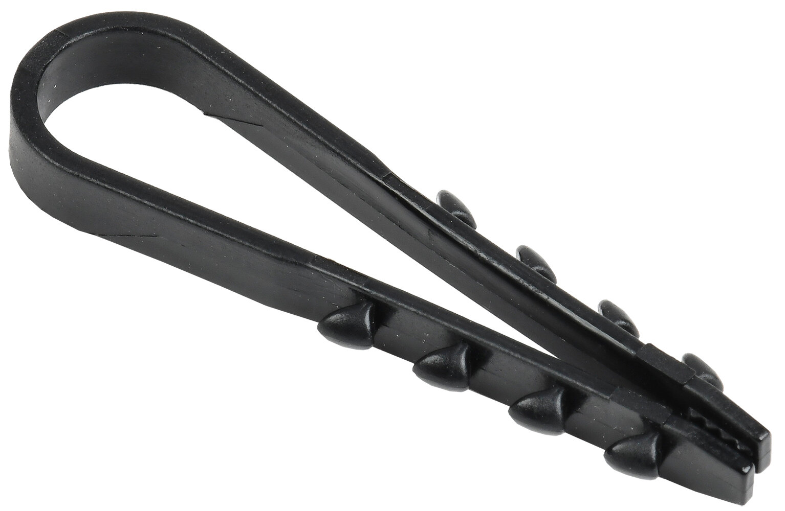 Дюбель-хомуты IEK 5-10 мм, нейлон, цвет черный, 100 шт