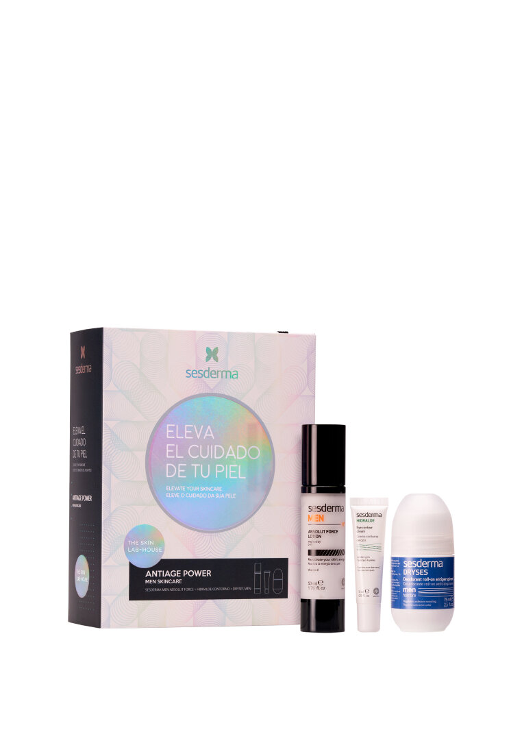 Подарочный набор для мужчин Sesderma MEN Лосьон, дезодорант, крем для всех типов кожи