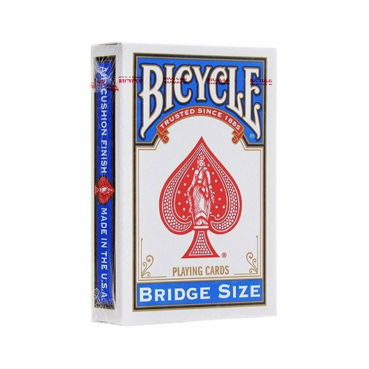 Карты "Bicycle Rider Back Bridge Size blue"