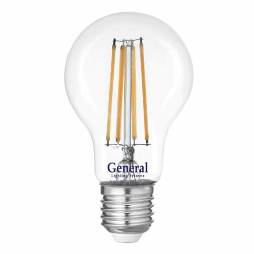 Лампа светодиодная GENERAL Филамент, E27, 10 Вт, 4500К